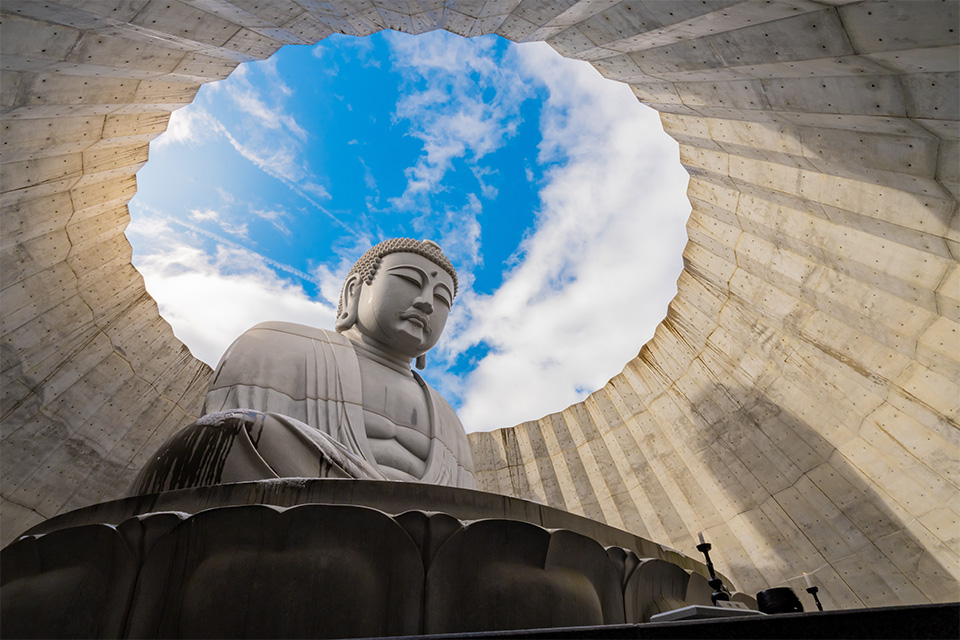일본 북해도 삿포로 출발 부처의 언덕 오타루 조잔케이 호헤이쿄 버스 투어